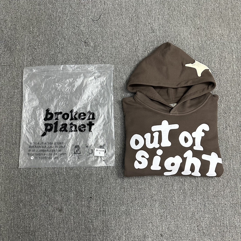 Best Replica Out of Sight Foam Print Sweatshirt Hoodie - Colareps