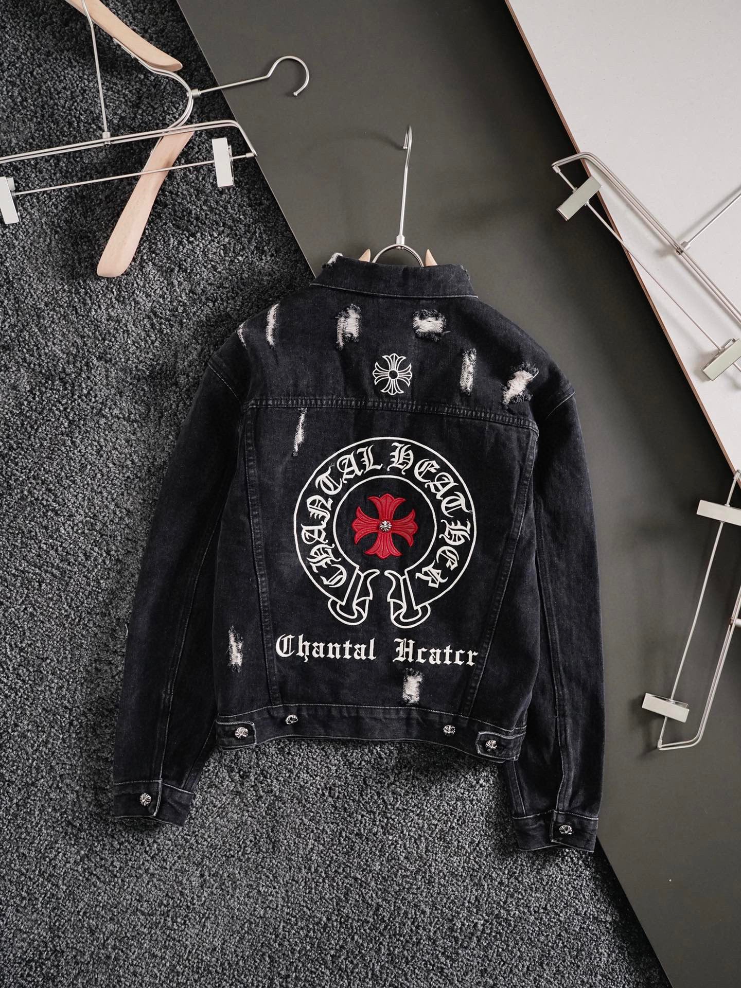 Best Replica Chrome Hearts Denim Jacket - Colareps