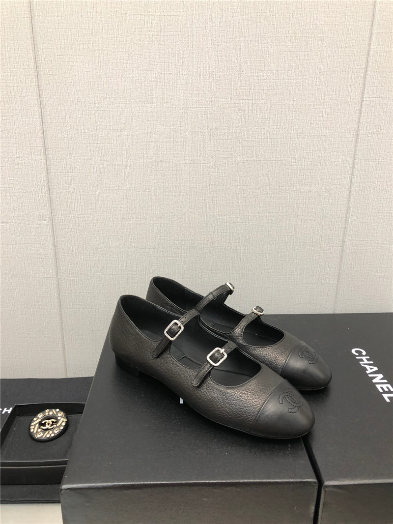Best Replica chanel classic color block logo shoes - Colareps