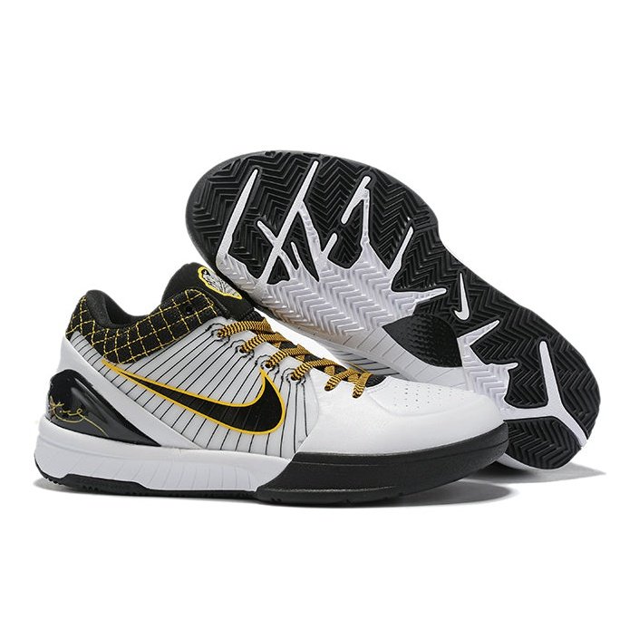 Best Replica NIKE KOBE 4 PROTRO x WHITE BLACK DEL SOL - Colareps