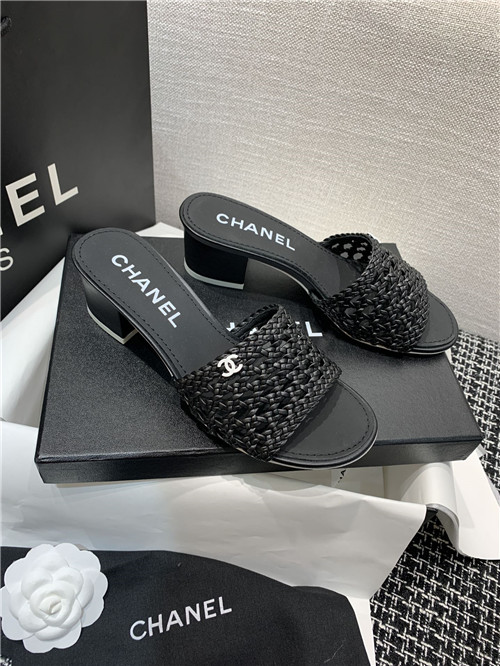 Best Replica chanel high heel sandals slippers - Colareps