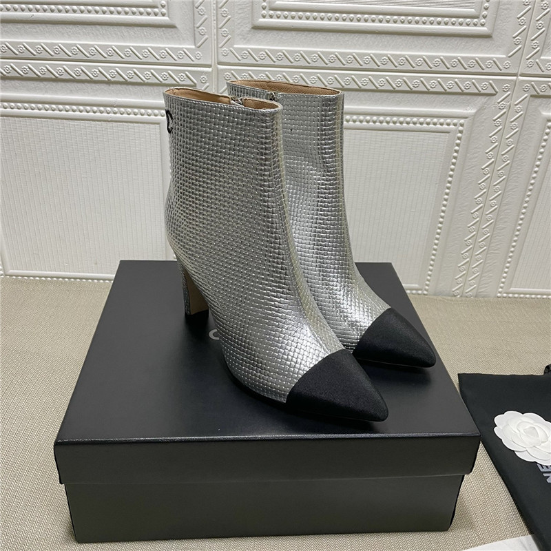 Best Replica chanel high-heeled ankle boots - Colareps
