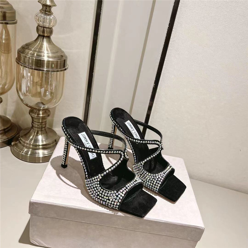 Best Replica Jimmy Choo hot diamond series high-heeled sandals - Colareps