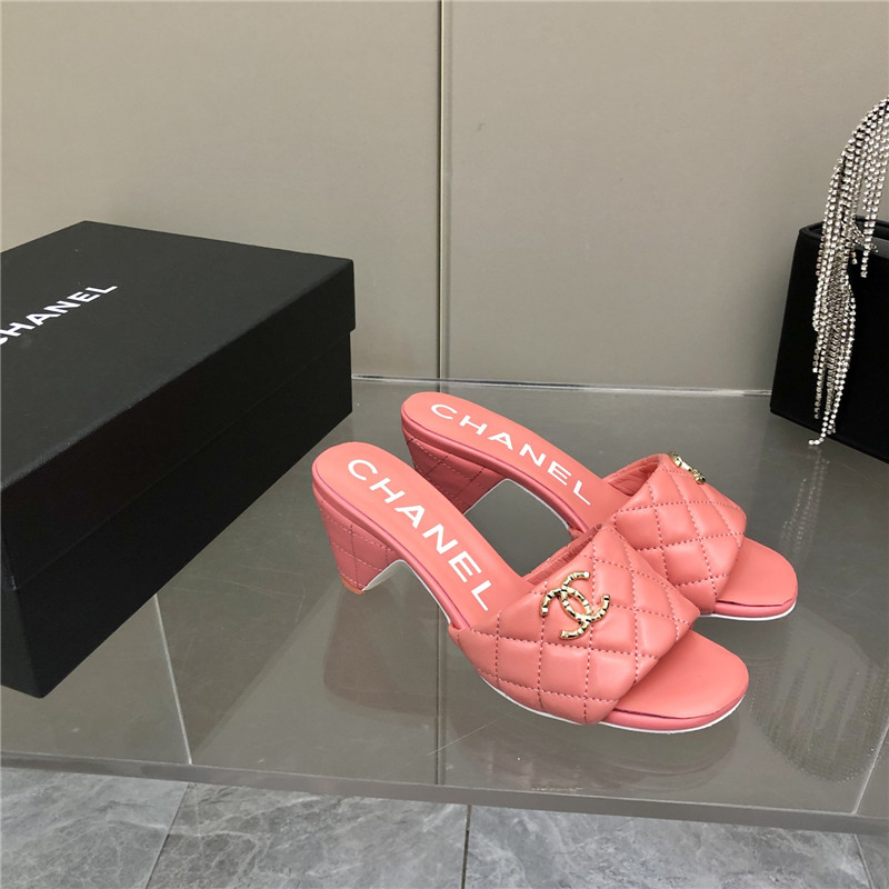 Best Replica chanel classic C buckle slippers - Colareps