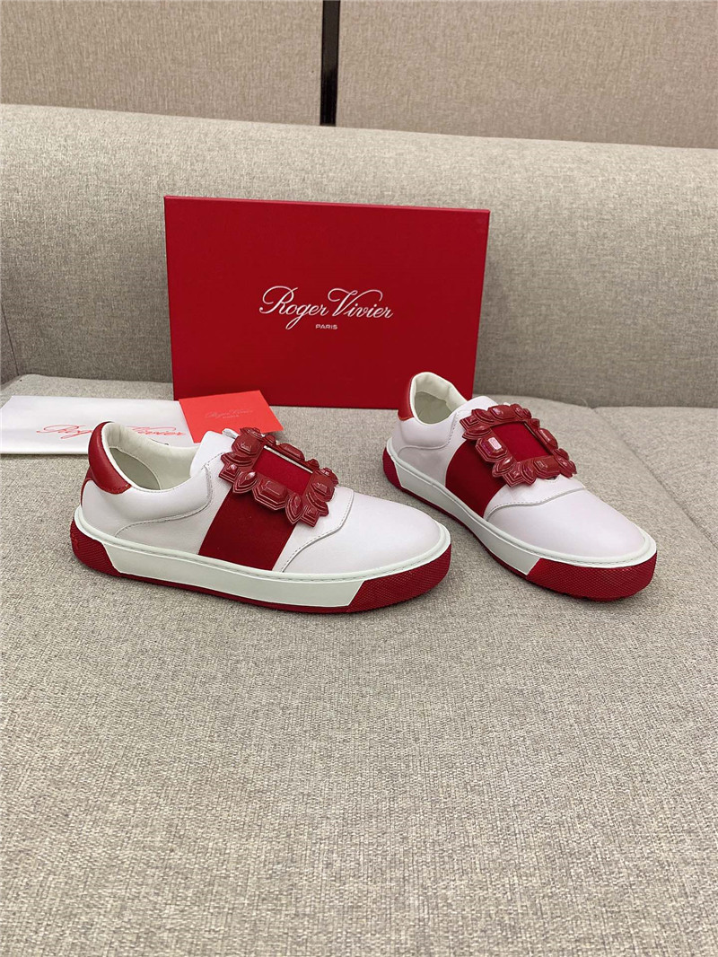 Best Replica Roger vivier new diamond buckle casual shoes - Colareps