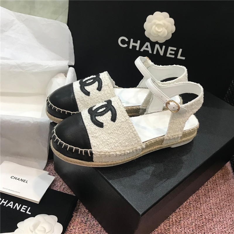Best Replica chanel classic logo sandals - Colareps