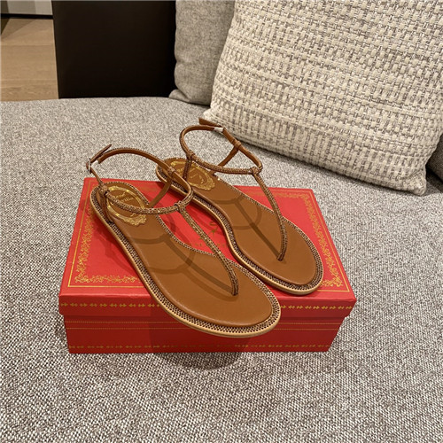 Best Replica rene caovilla flat sandals - Colareps