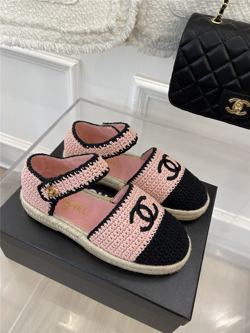 Best Replica chanel hand woven sandals - Colareps