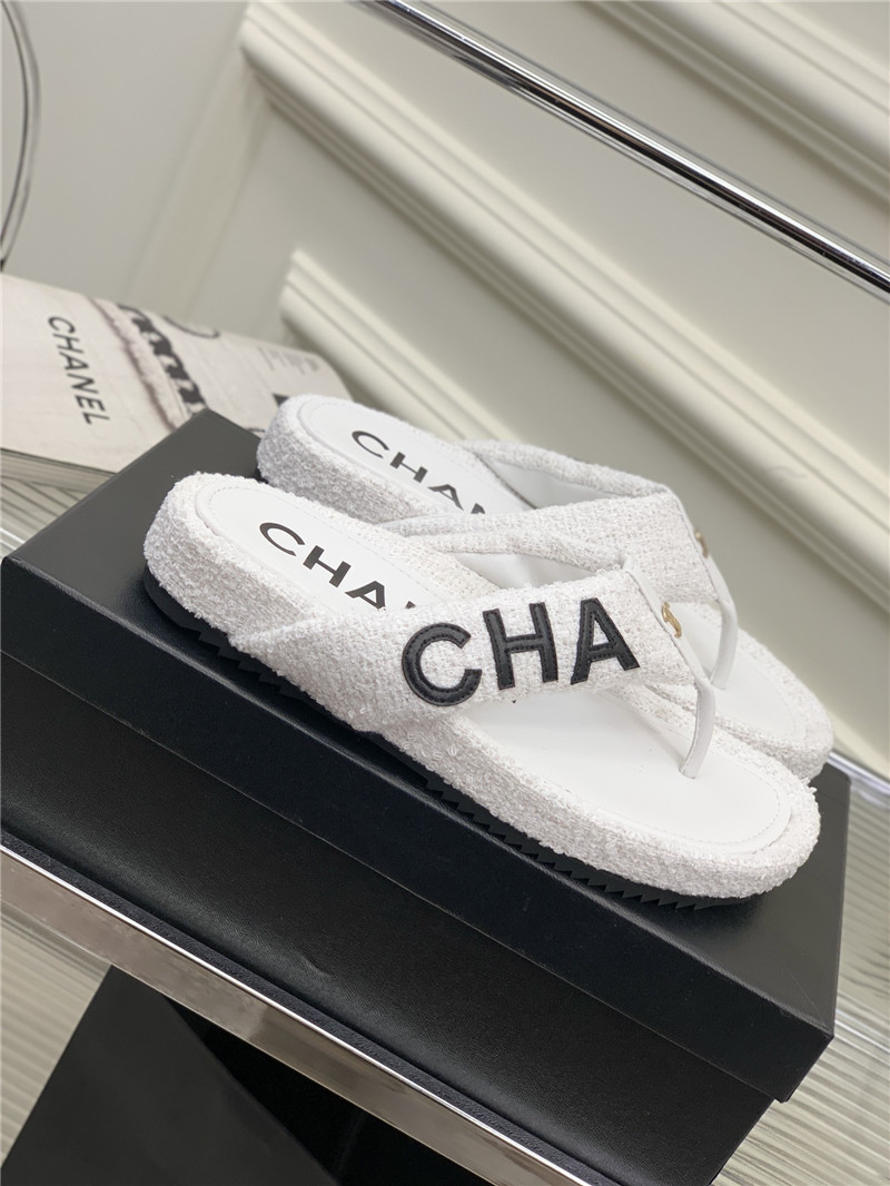 Best Replica chanel flip logo flops - Colareps
