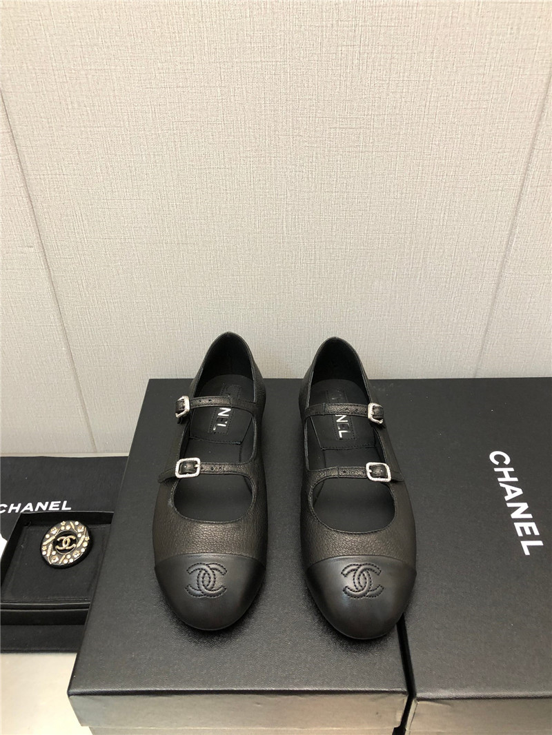 Best Replica chanel classic color block logo shoes - Colareps