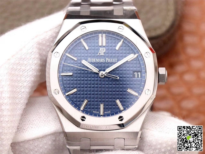 Best Replica Replica Audemars Piguet Royal Oak 15500ST.OO.1220ST.01 1:1 Best Edition ZF Factory Blue Dial Swiss ETA4302 - Colareps