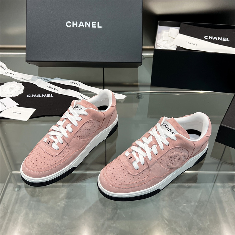 Best Replica Chanel new full leather panda color casual sneakers - Colareps