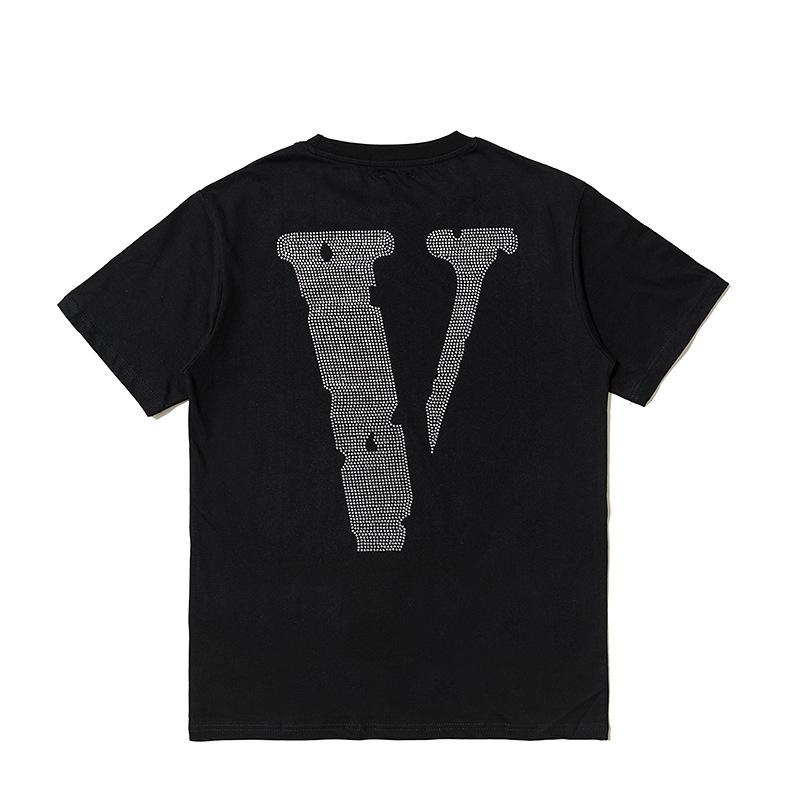 Best Replica Vlone Friends Drilling Logo Tee - Colareps