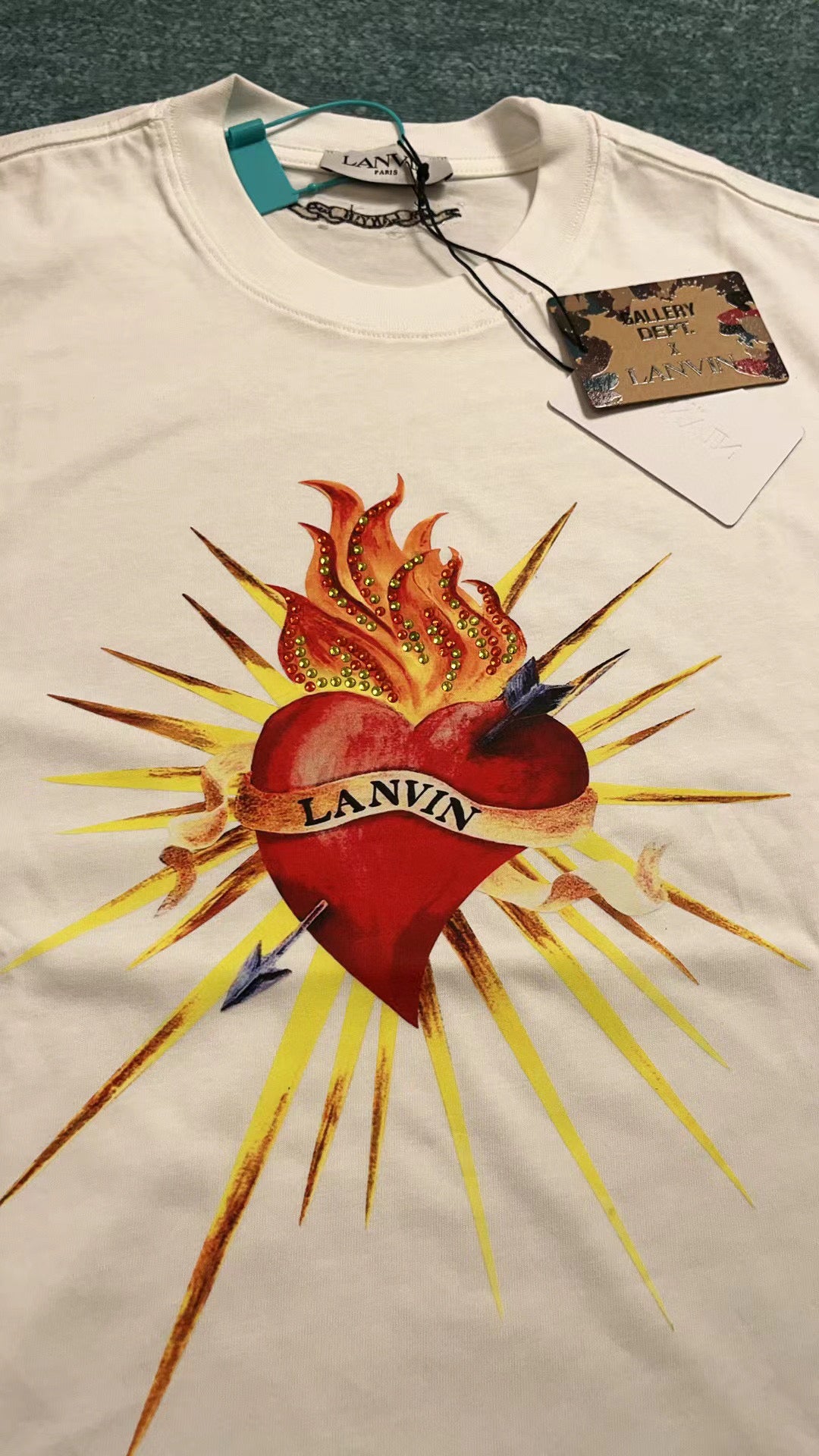 Best Replica Gallery Dept x Lanvin T-shirt - Colareps