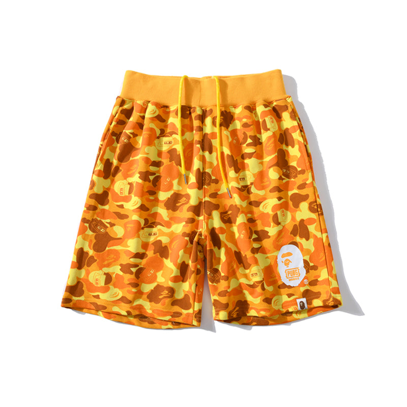 Best Replica BAPE x PUBG Shorts Camo Yellow Pants HDCP8725 - Colareps