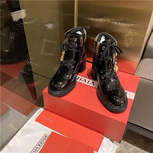Best Replica roger vivier ankle boots black - Colareps