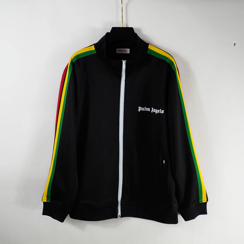 Best Replica Rainbow Stripe Jump Off Jacket Beige&Black - Colareps