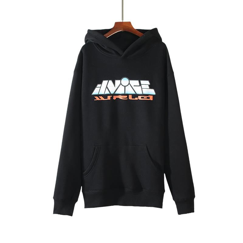 Best Replica Vlone x Juice Wrld 999 plus thickening Black Hoodie - Colareps