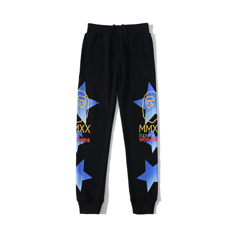 Best Replica BAPE MMXX Track Pants Sweatpants Black HDCP8785 - Colareps