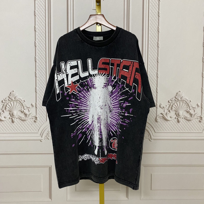 Best Replica Pentagram print vintage to do old  tee 2 colors - Colareps