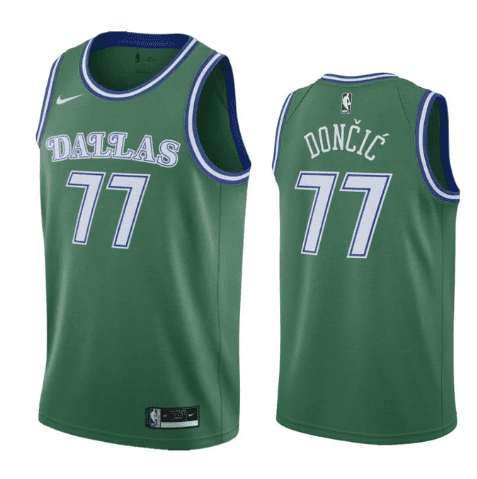 Best Replica LUKA DONCIC DALLAS MAVERICKS THROWBACK JERSEY - Colareps