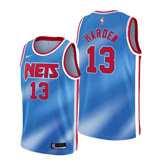 Best Replica JAMES HARDEN BROOKLYN NETS THROWBACK JERSEY - Colareps