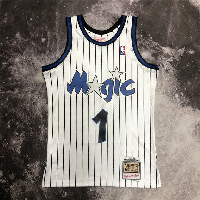 Best Replica PENNY HARDAWAY ORLANDO MAGIC THROWBACK JERSEY (HEAT APPLIED) - Colareps