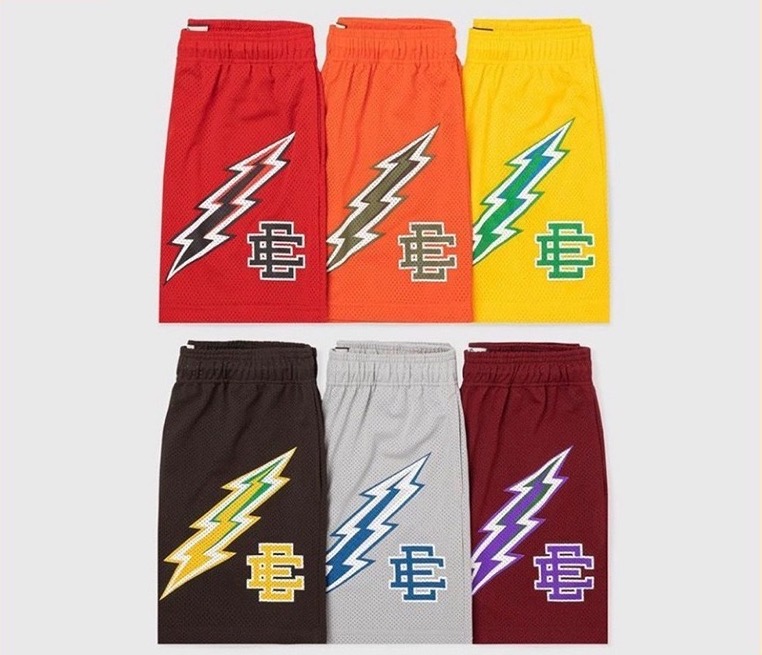 Best Replica Eric Emanuel Double Lightning Shorts New Color 10 Colors - Colareps