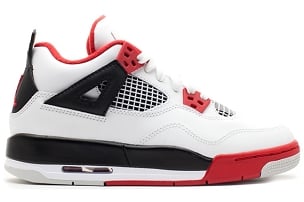 Best Replica Air Jordan 4 Retro Fire Red Extended Size - Colareps
