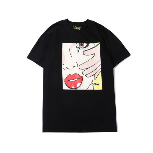 Best Replica Drew Girl PaintingT-shirt Black #2565 - Colareps