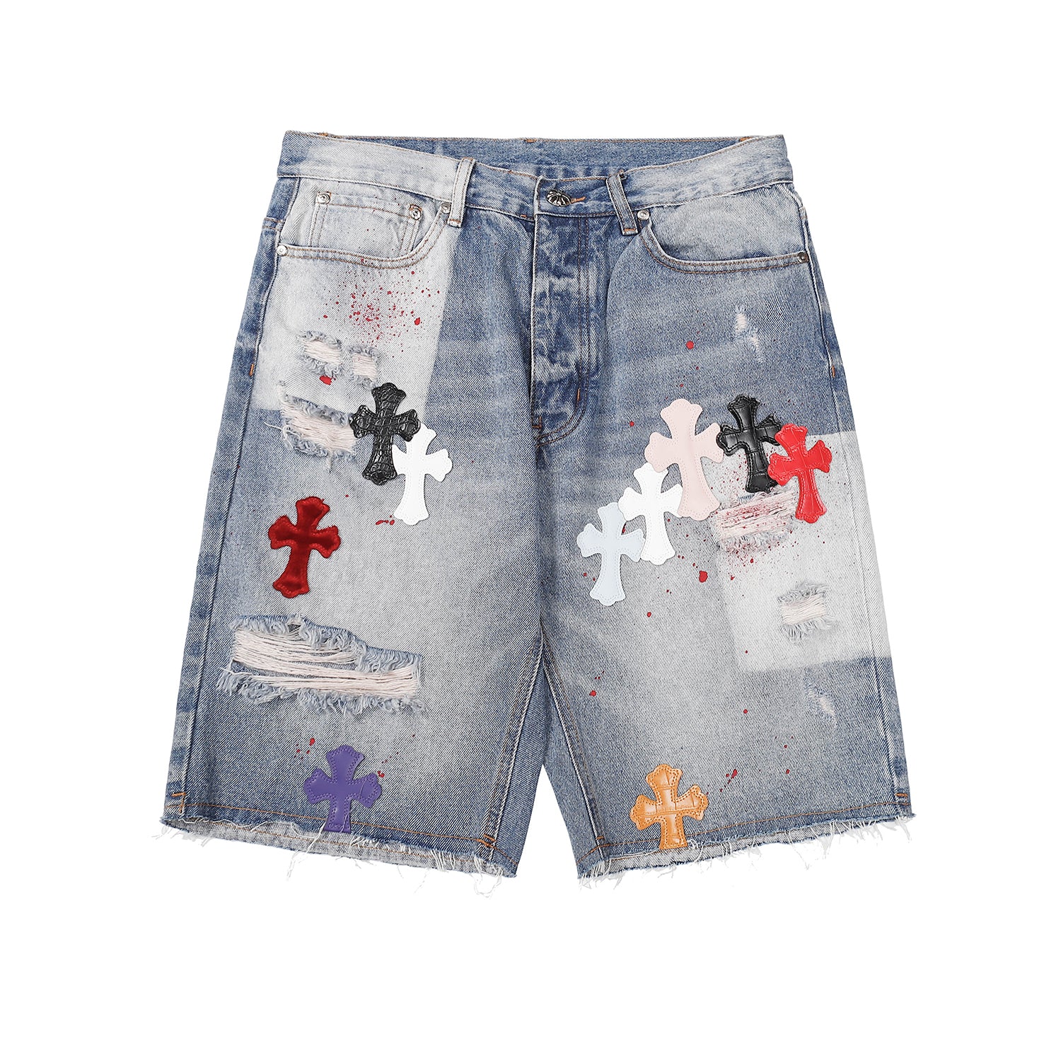 Best Replica Chrome Hearts Denim Shorts - Colareps