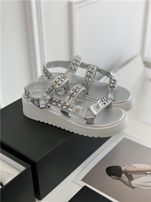 Best Replica chanel platform sandals womens - Colareps