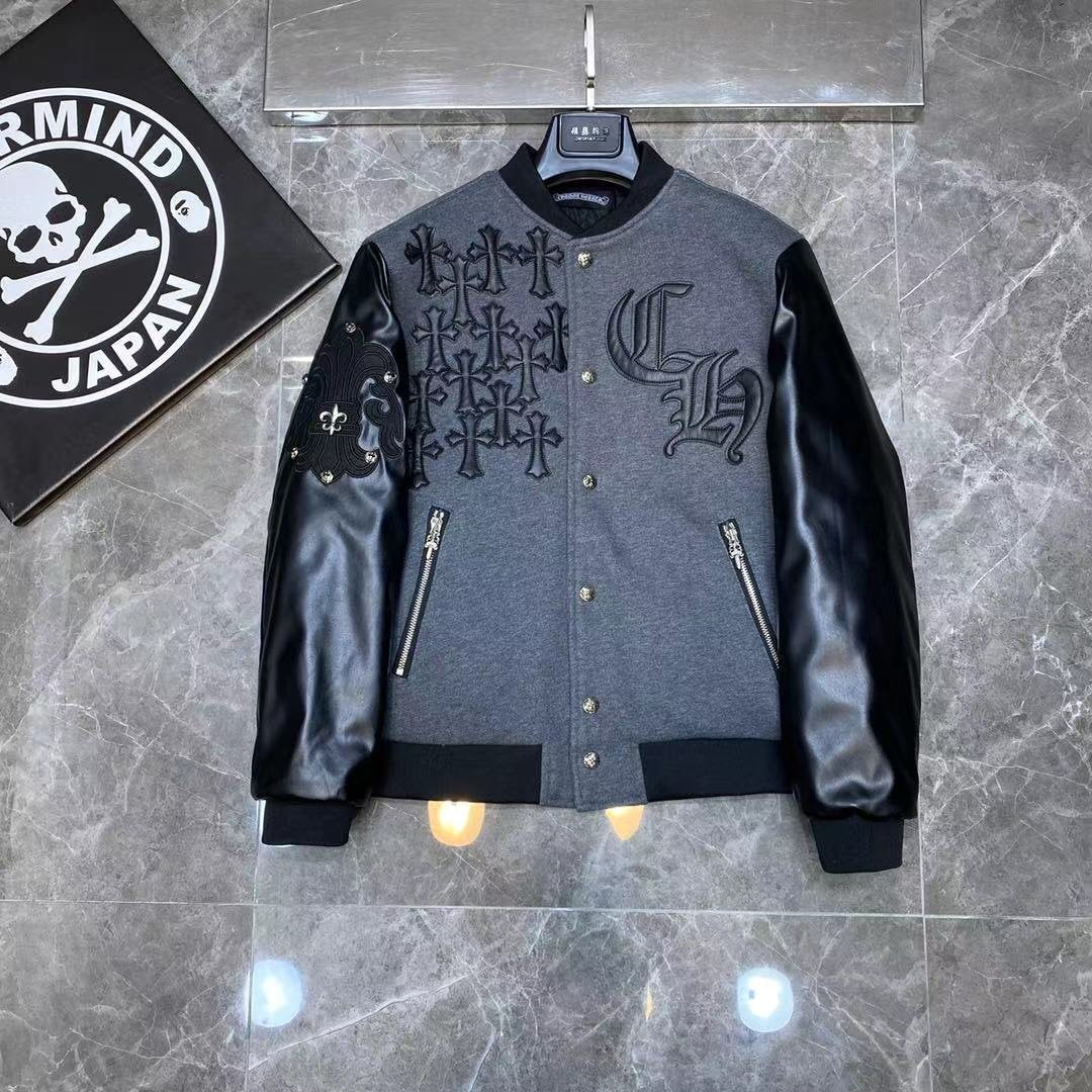 Best Replica Chrome Hearts Varsity Jacket - Colareps