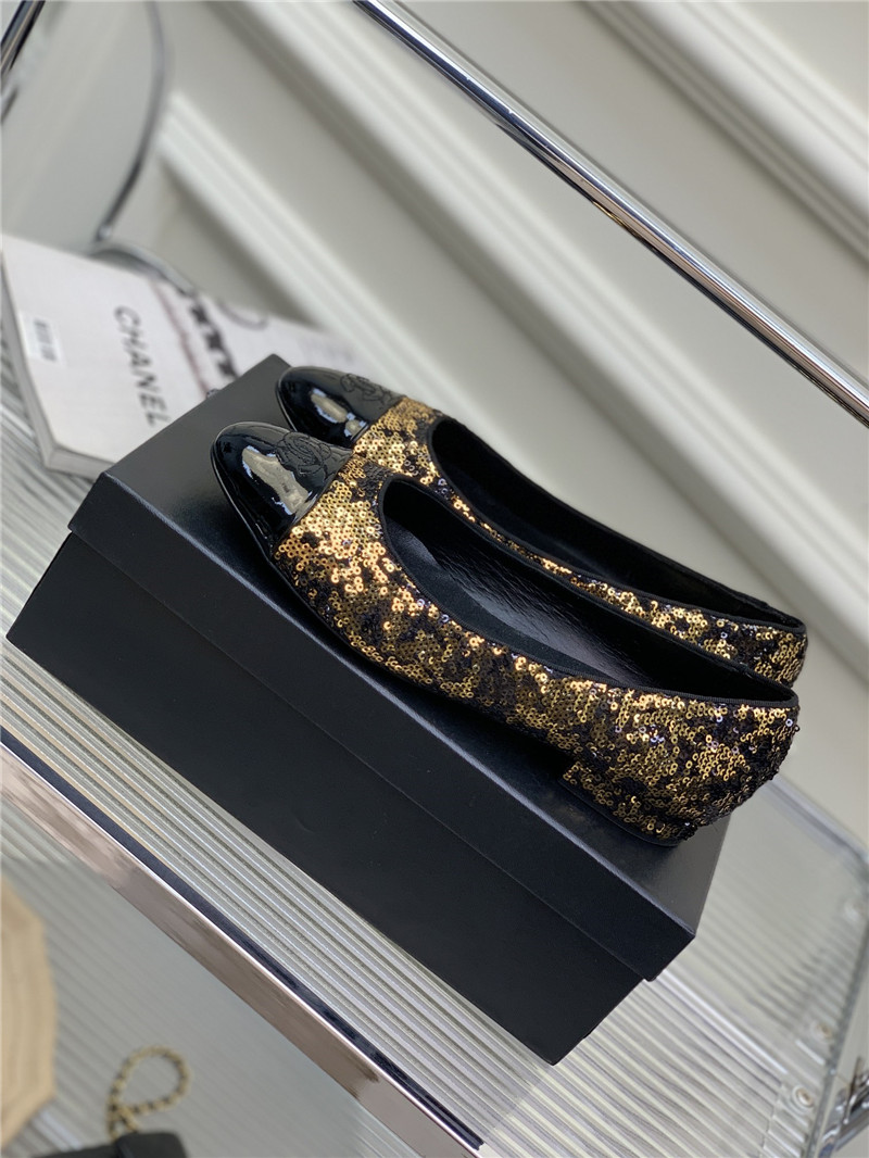 Best Replica Chanel latest sequin shoes - Colareps
