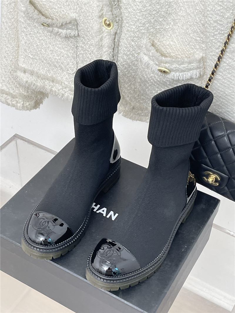 Best Replica Chanel autumn and winter new socks boots - Colareps