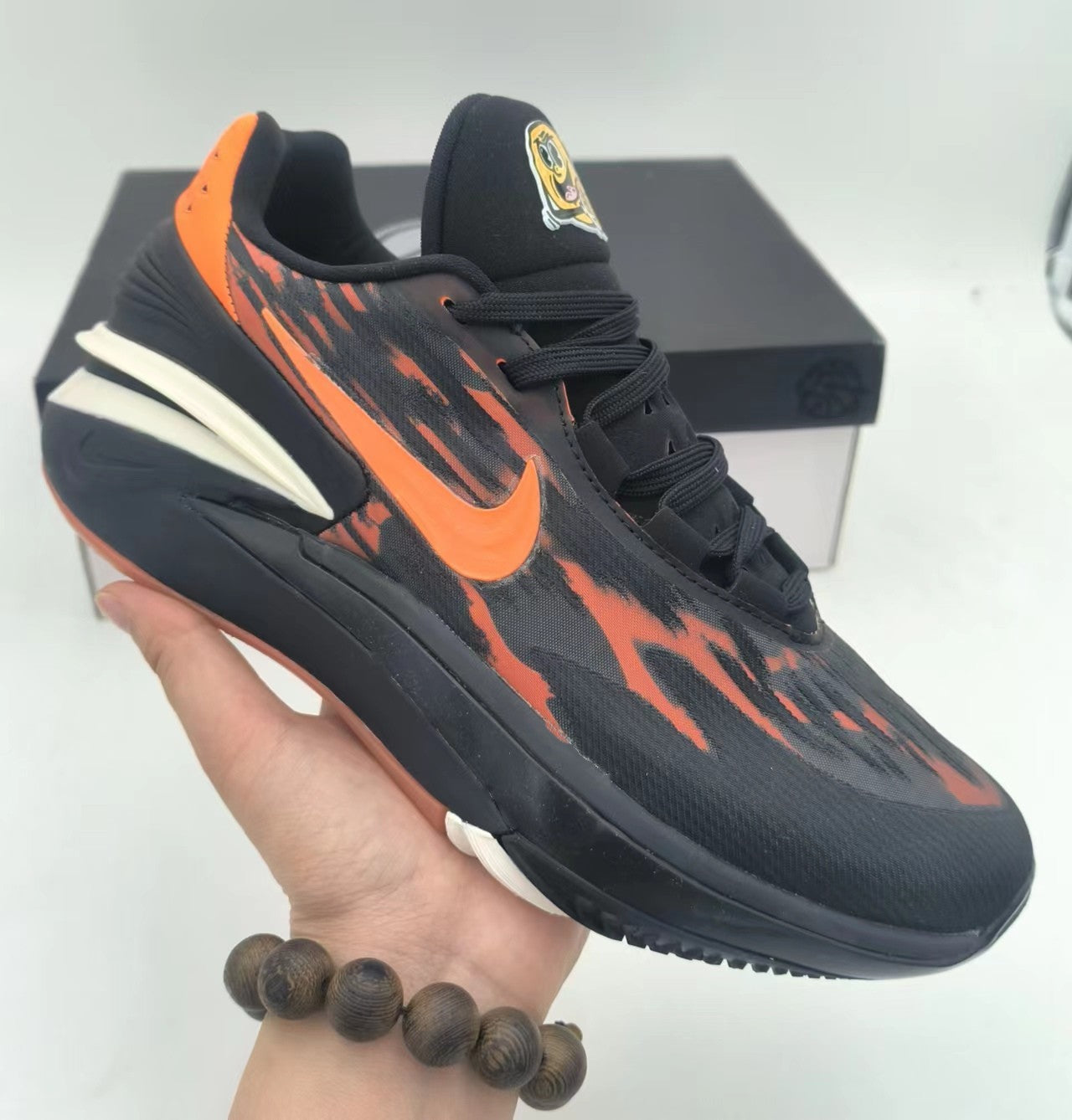 Best Replica NIKE AIR ZOOM G.T. CUT 2 x BLACK PHANTOM ORANGE - Colareps