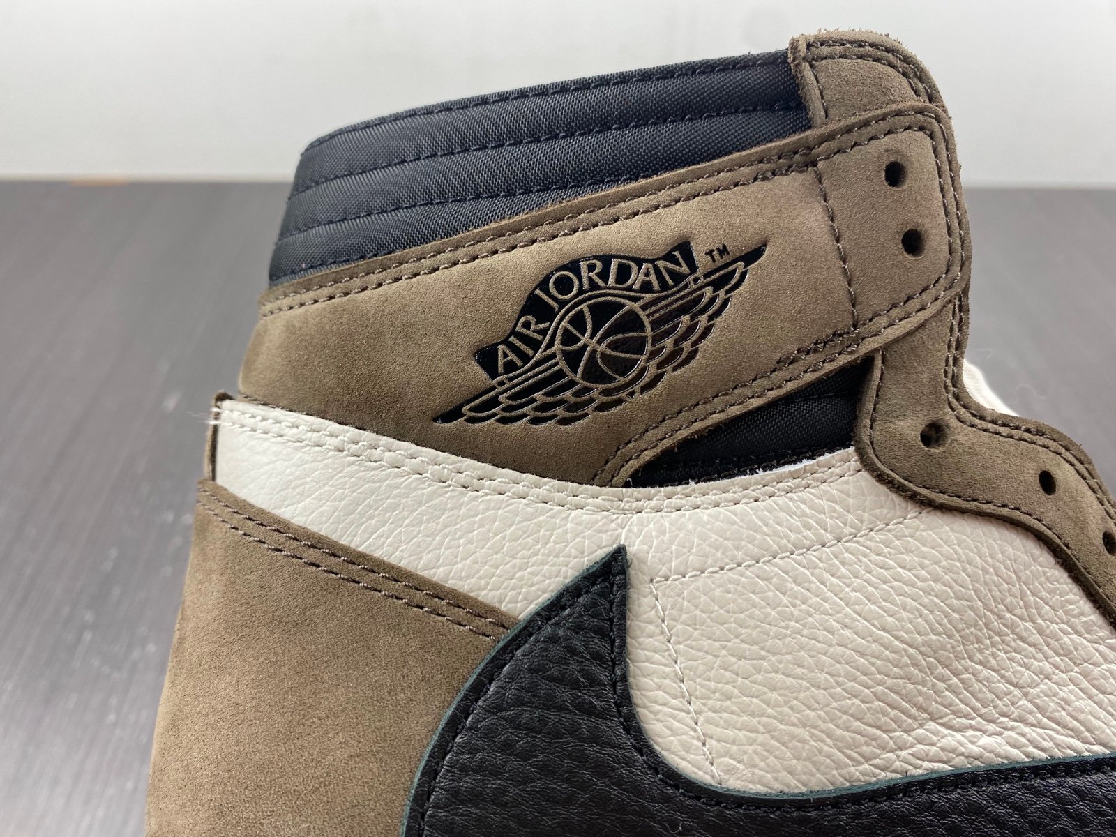 Best Replica Jordan 1 Retro High Travis Scott Mocha Extended size 14 - Colareps