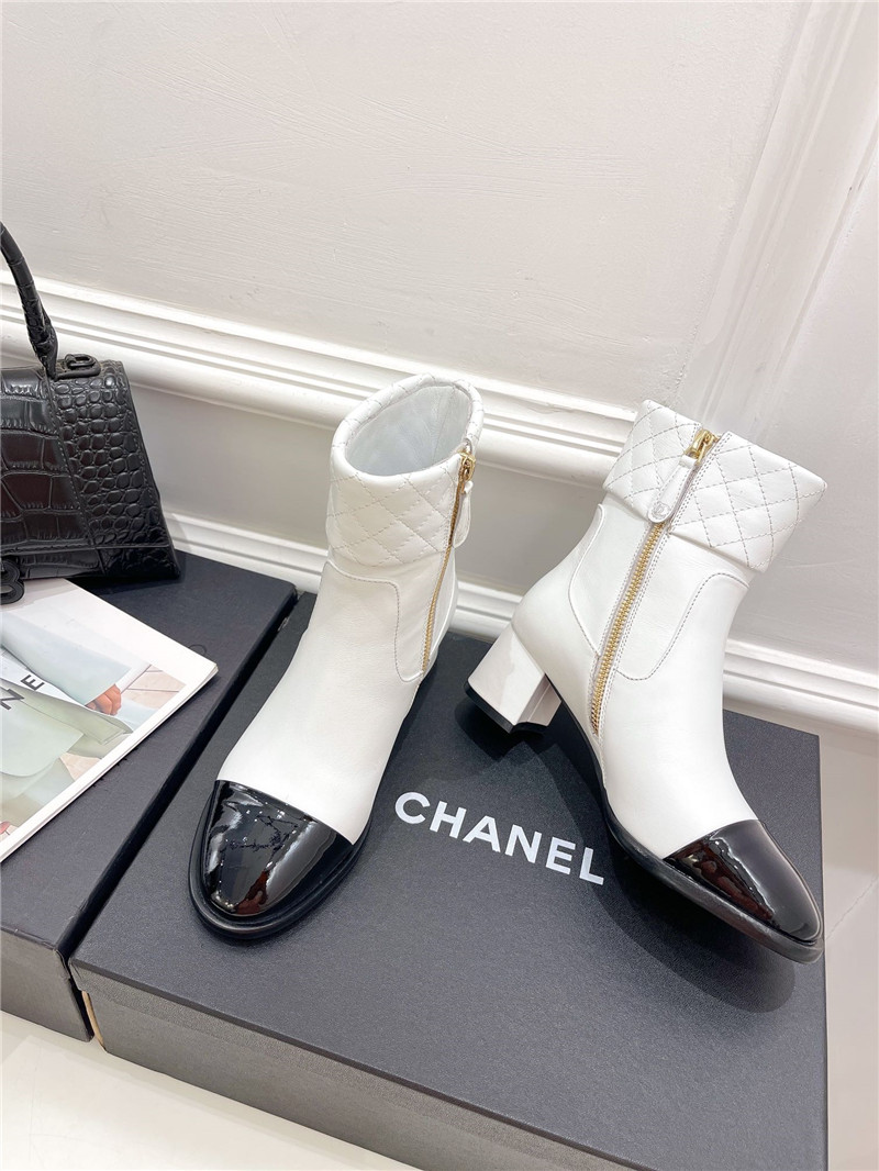 Best Replica Chanel rhombus ankle boots - Colareps