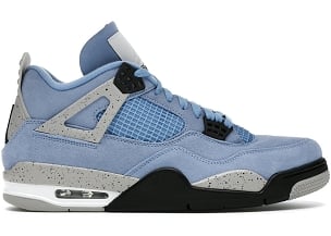 Best Replica Jordan 4 Retro University Blue Extended Size - Colareps