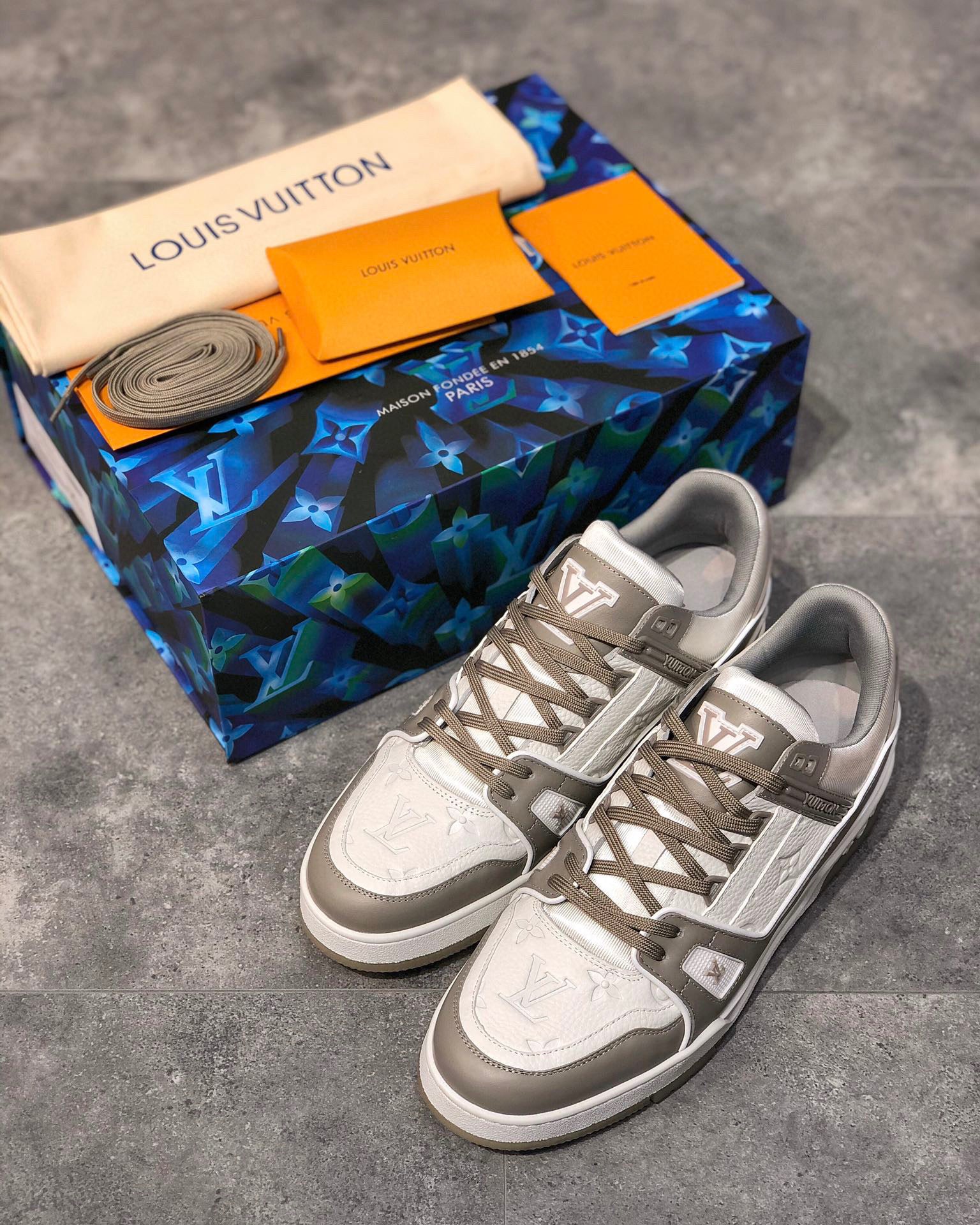 Best Replica Louis Vuitton Trainer Sneaker - Colareps