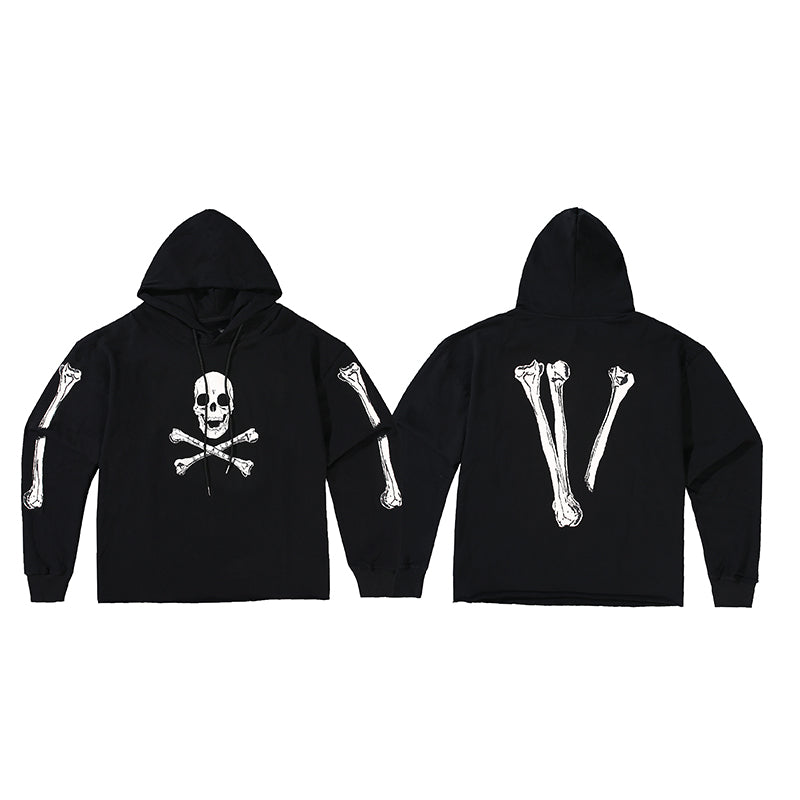 Best Replica Vlone Bones Skull Hoodie 6676 - Colareps