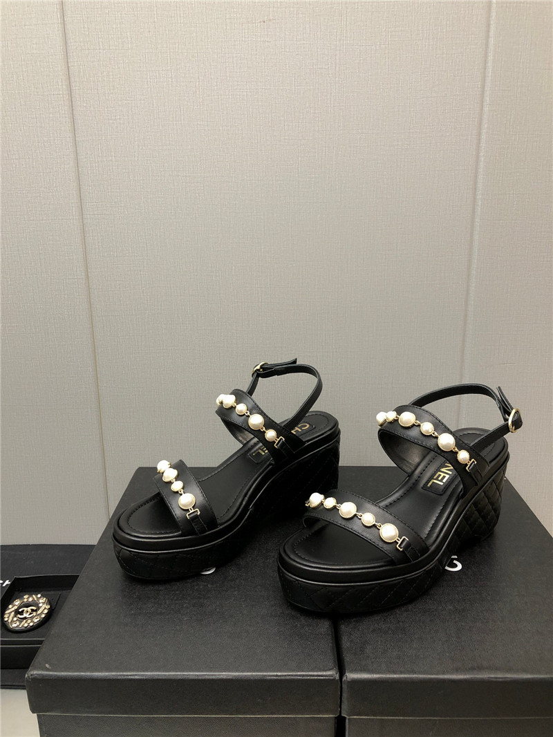 Best Replica chanel pearl series slippers - Colareps