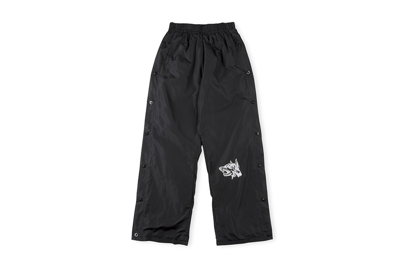 Best Replica Horned Wolf Small Label Embroidered Pants - Colareps