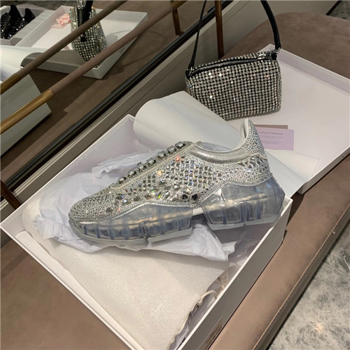 Best Replica Jimmy choo crystal sneakers - Colareps