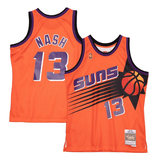 Best Replica STEVE NASH PHOENIX SUNS THROWBACK JERSEY - Colareps