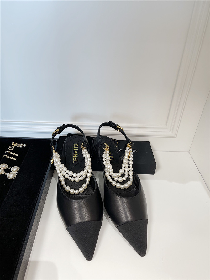 Best Replica chanel pearl sandals - Colareps