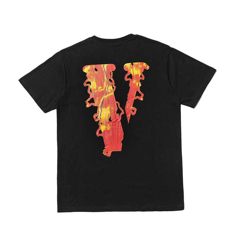 Best Replica Vlone Flame Skull Tee - Colareps