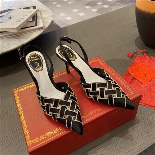 Best Replica rene caovilla heel sandals - Colareps