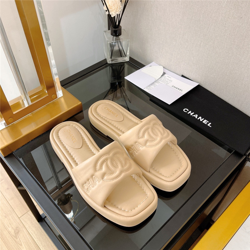 Best Replica chanel flat sandals slippers - Colareps