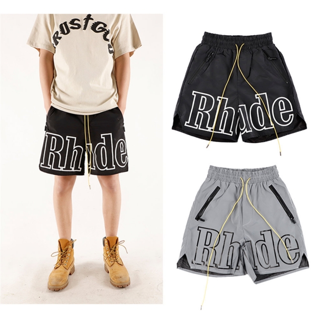 Best Replica Rhude reflective shorts 2 colors - Colareps